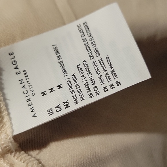 ❤️ NWT! AMERICAN EAGLE RUFFLE MINI DRESS, MEDIUM - Picture 14 of 14